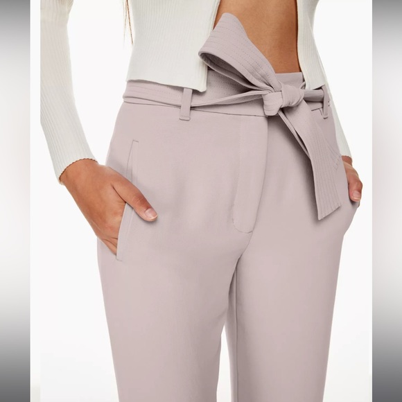 Size 8 | Aritzia Wilfred Tie-Front Pant - Picture 5 of 13